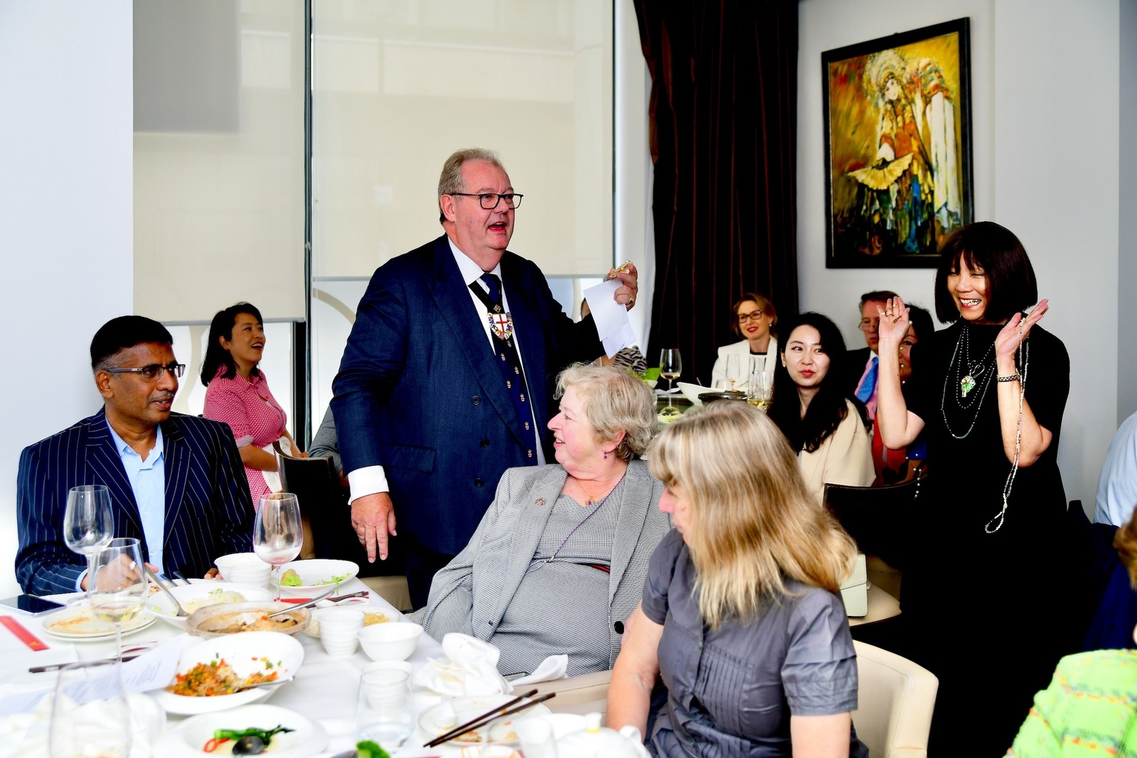 Guest Auctioneer at the Women in the Livery Annual Lunch 