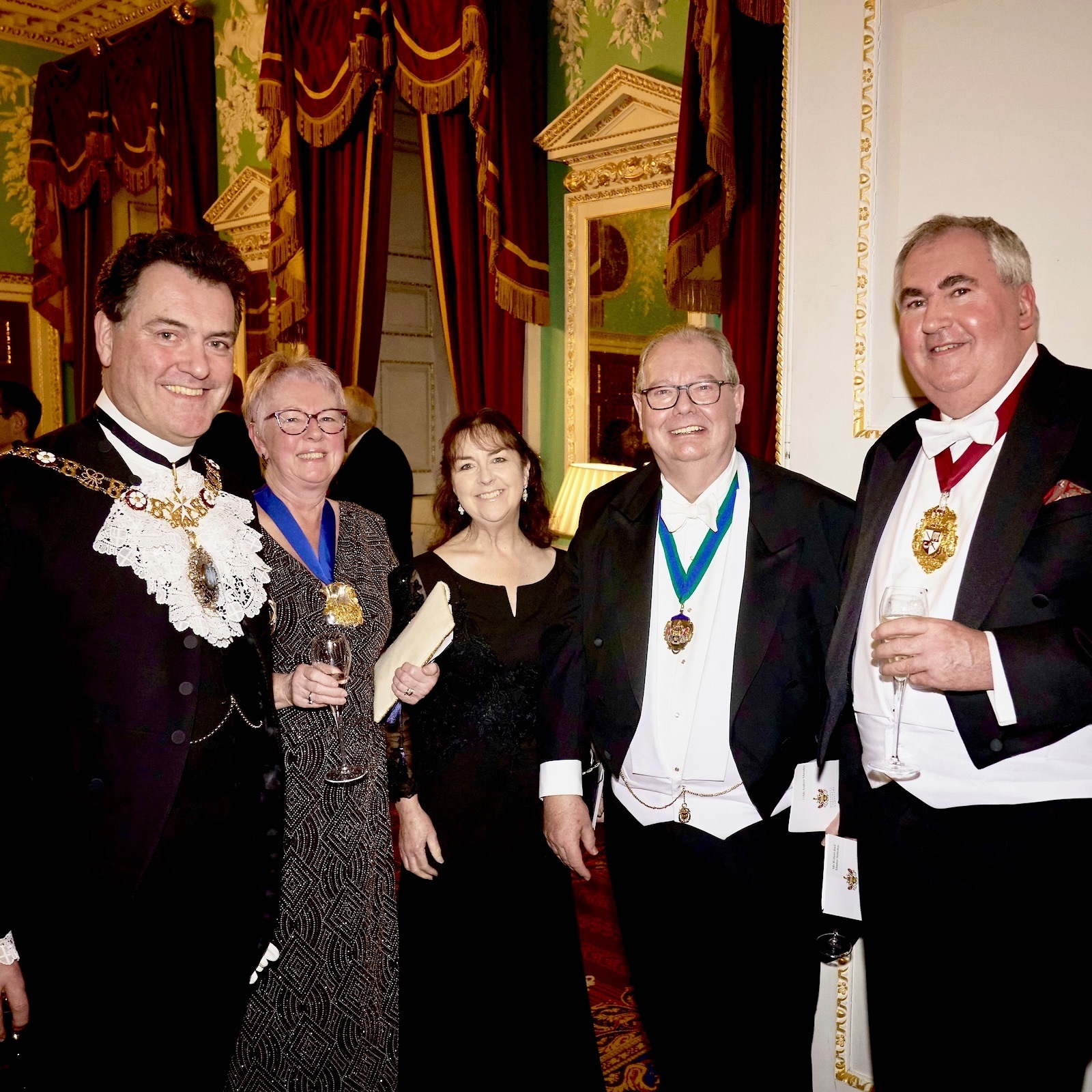 With the Lord Mayor at Mansion House
