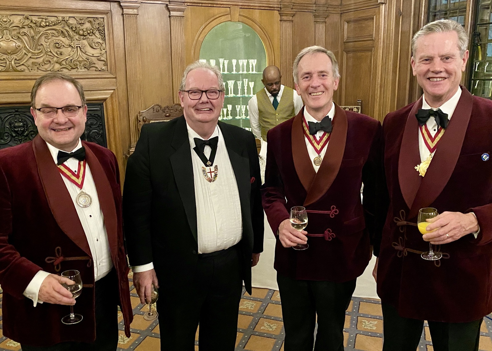 Chartered Accountants in their splendid Livery Uniform!