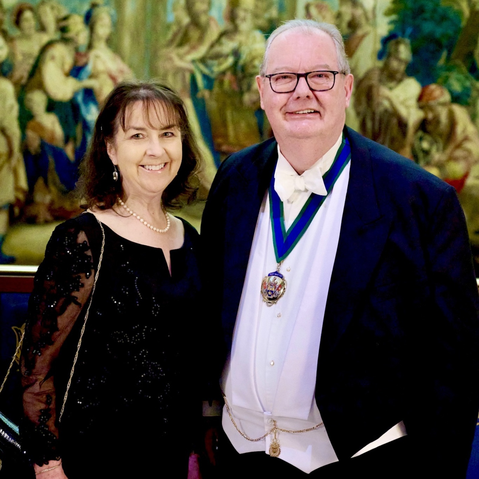 At the  Marketors' Installation Dinner hosted at Clothworkers Hall
