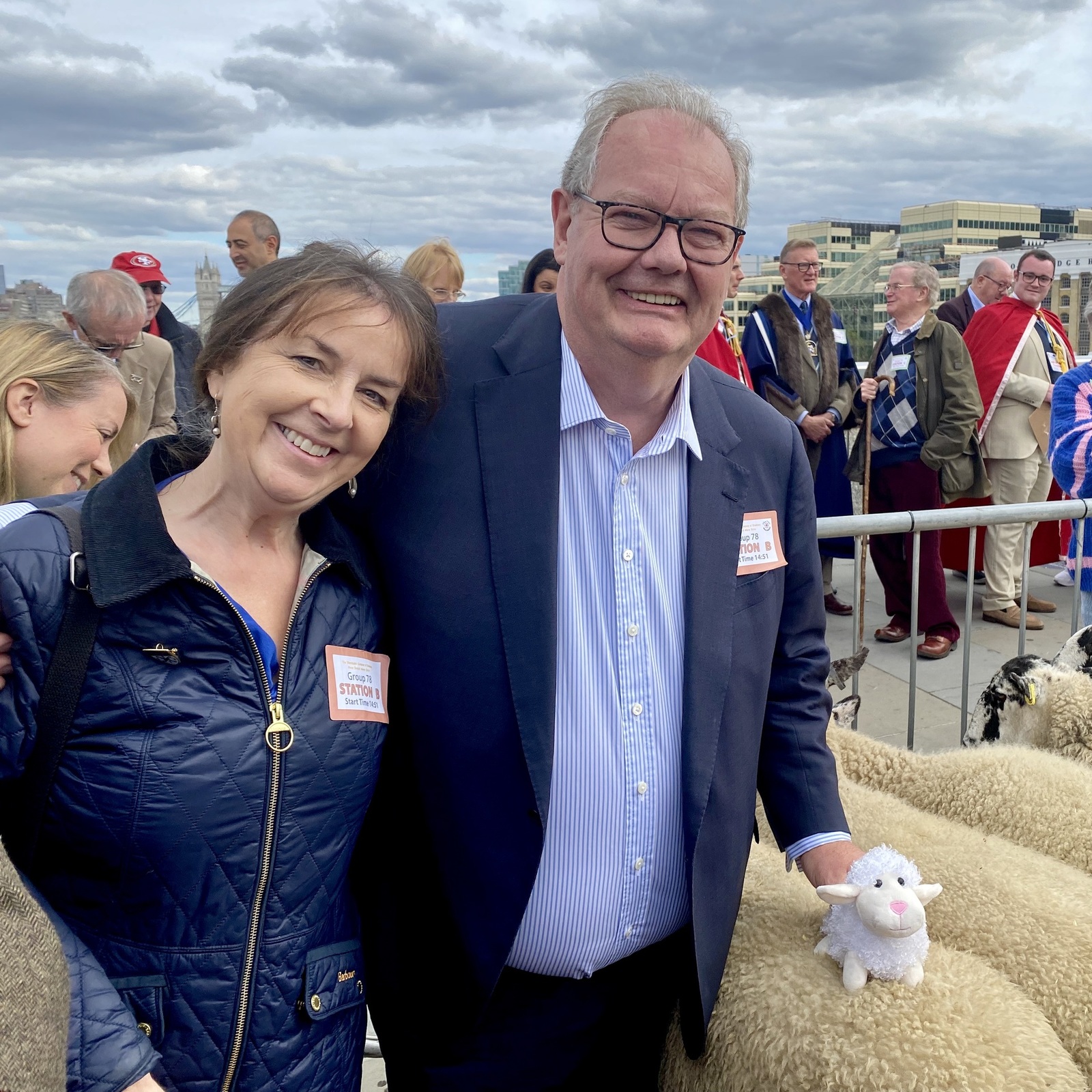 25 Sept 22 - Marian and I exercised our right at the Woolman’s extraordinarily well organised Sheep Drive.