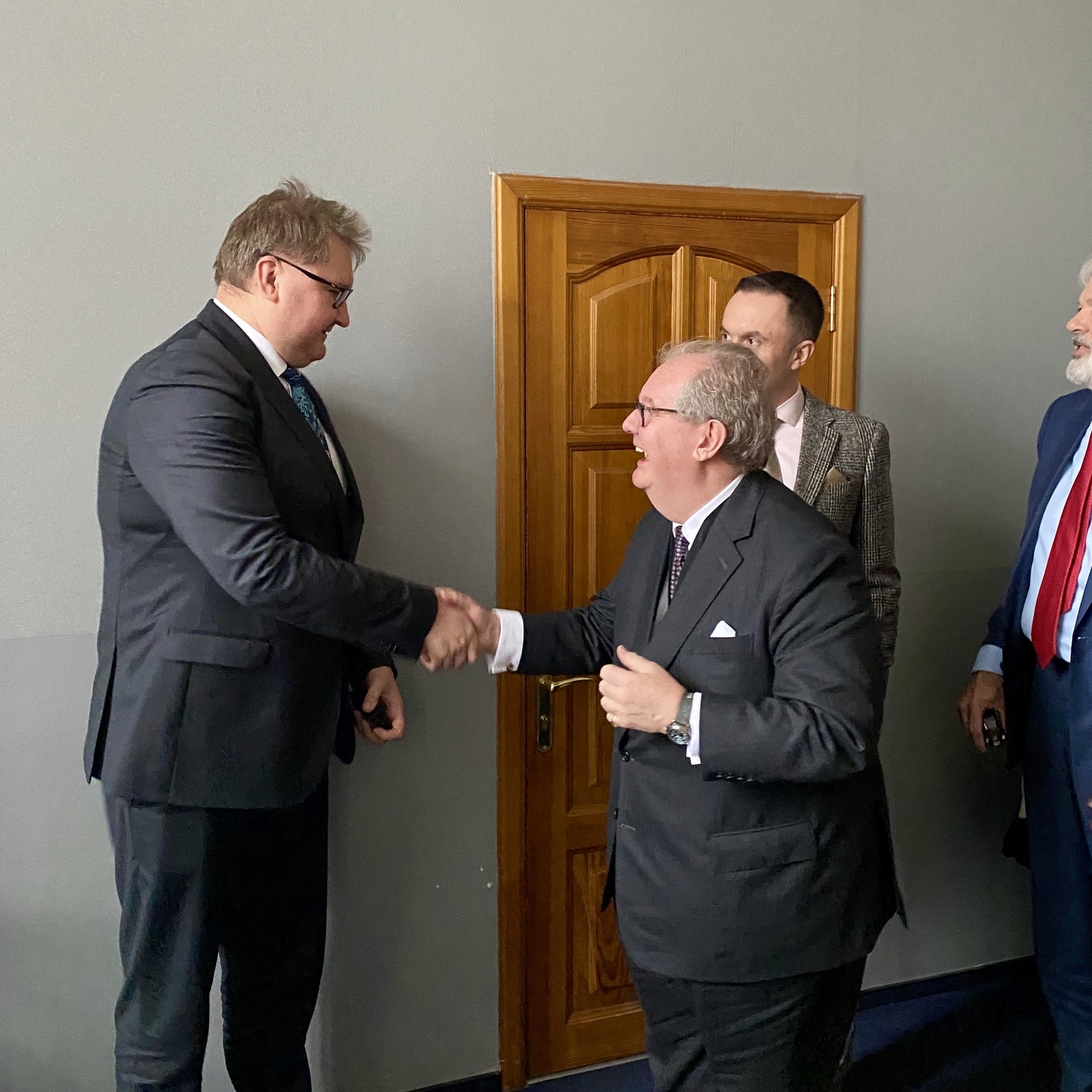 24 Jan 23 - Our delegation was warmly welcomed by the Ukrainian Trade Minister Taras Kachka.