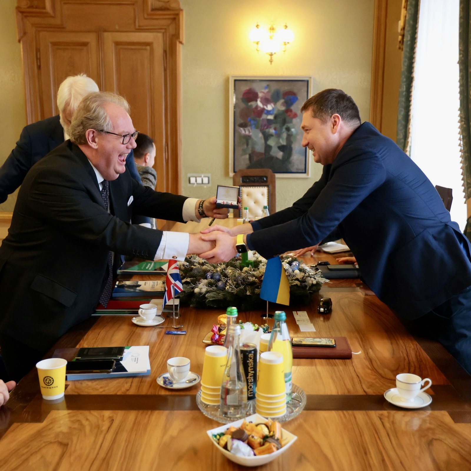 26 Jan 23- Met with Governor of the Lviv District, who has control over all the civilian and military aspects of the area. Lviv saw the population increase from 2.7 to 3.1m, with some 600k Internally Displaced Persons to be cared for.