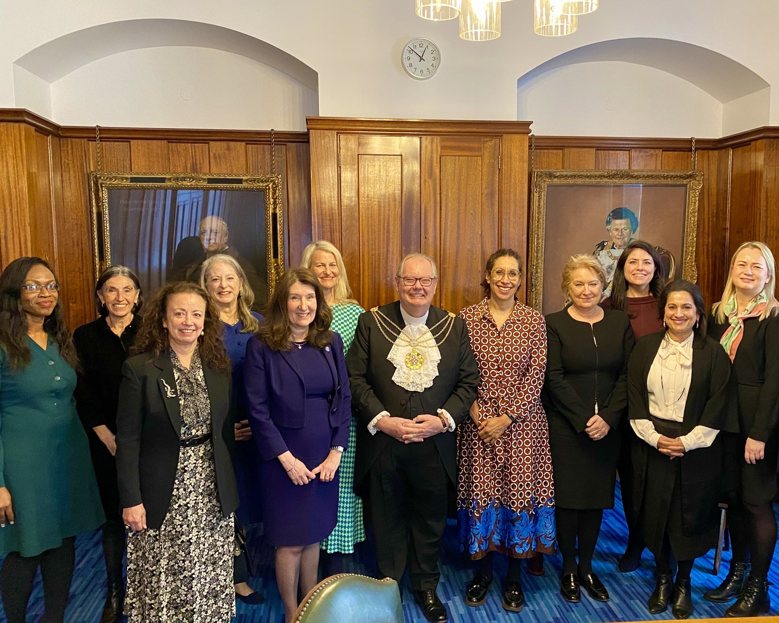2 Mar 23 – Privileged to host a luncheon to celebrate both International Women’s Day and The UN’s International Day of Women Judges, attended by a dozen extraordinary women of achievement - entrepreneurs, Lady Justices of Appeal, judges, global heads of recruitment, engineers and senior officers of The Corporation - to discuss and reflect on future developments.