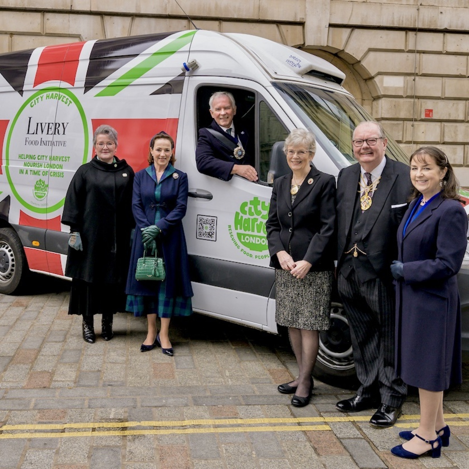 6 Mar 23 - Delighted to attend the launch of the Livery Food Initiative’s Van. 