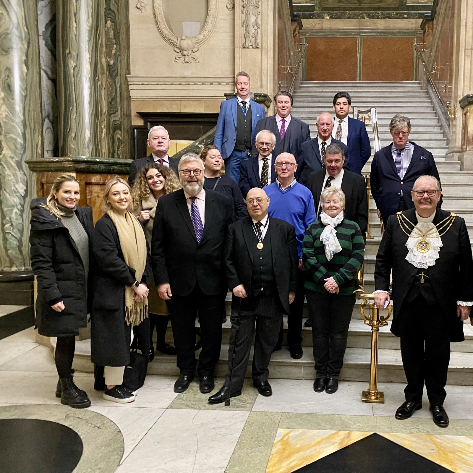 6 Mar 23 - Lovely to be able to give members of Farringdon Ward Club a tour of the wonderful Old Bailey.