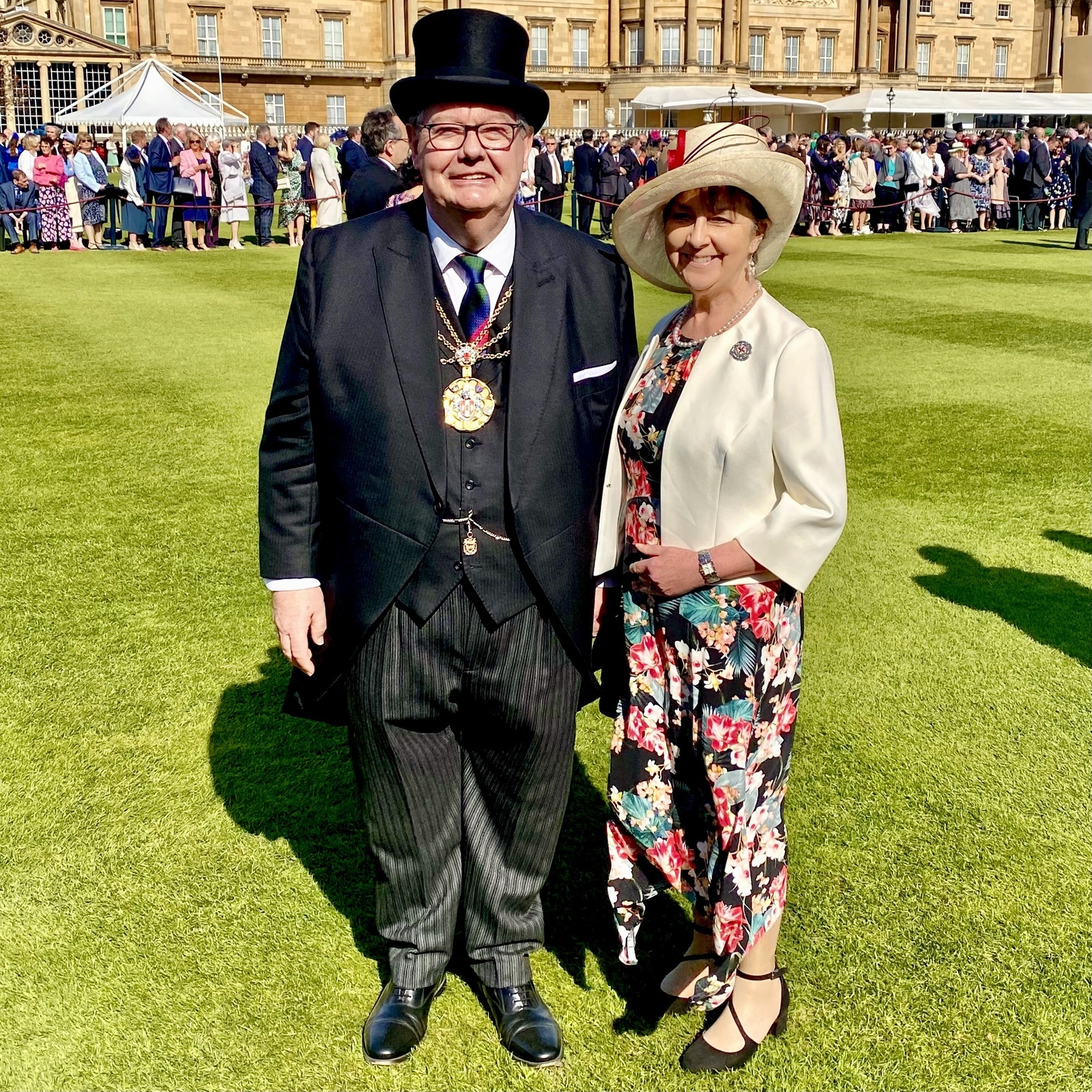 3 May 2023 - Privileged to be invited to The Royal Garden Party at Buckingham Palace alongside so many impressive volunteers and high achievers