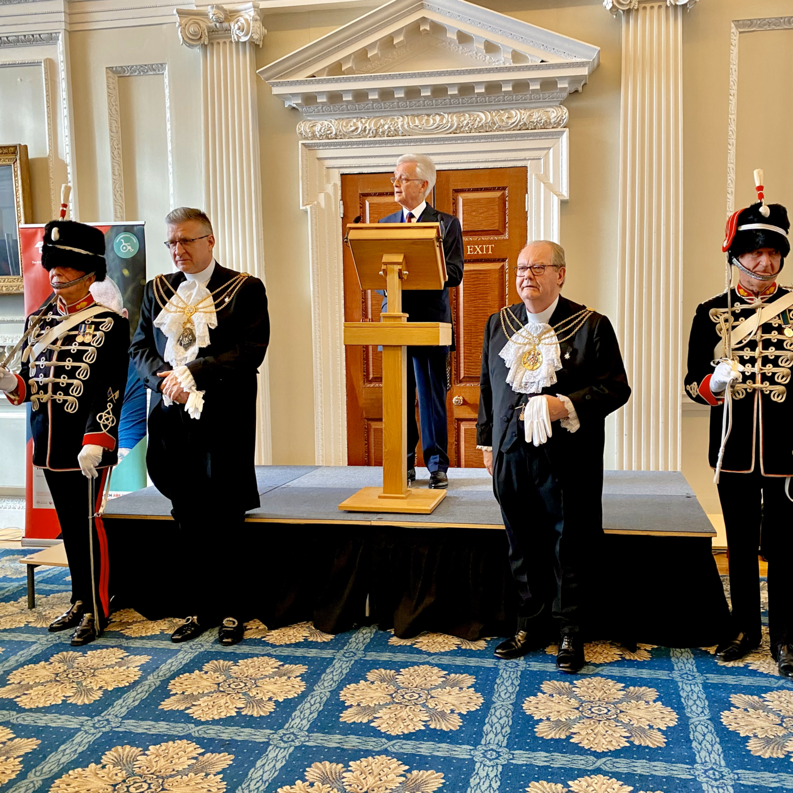 11 May 2023 - The outstanding result of this year’s Big Curry Lunch was announced at the Mansion House by the Lord Mayor.  Not only was the target of raising £325,000 surpassed but, after expenses, under the brilliant leadership of Chair Michael Hockney the team raised the record sum of £435,000! 