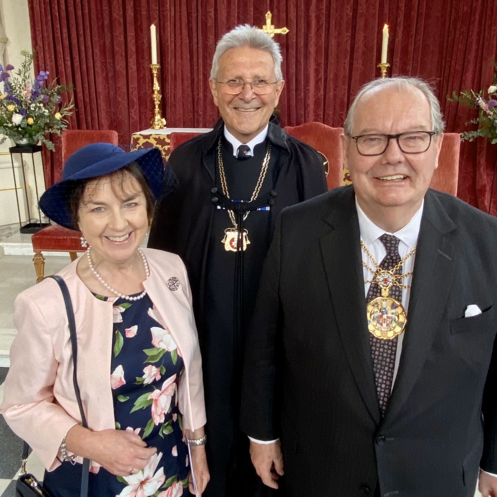 18 May 2023 - Deeply honoured to be admitted as a Member of The Order of St John at an Installation held at The Priory Church in The City, and afterwards at St John’s Gate.