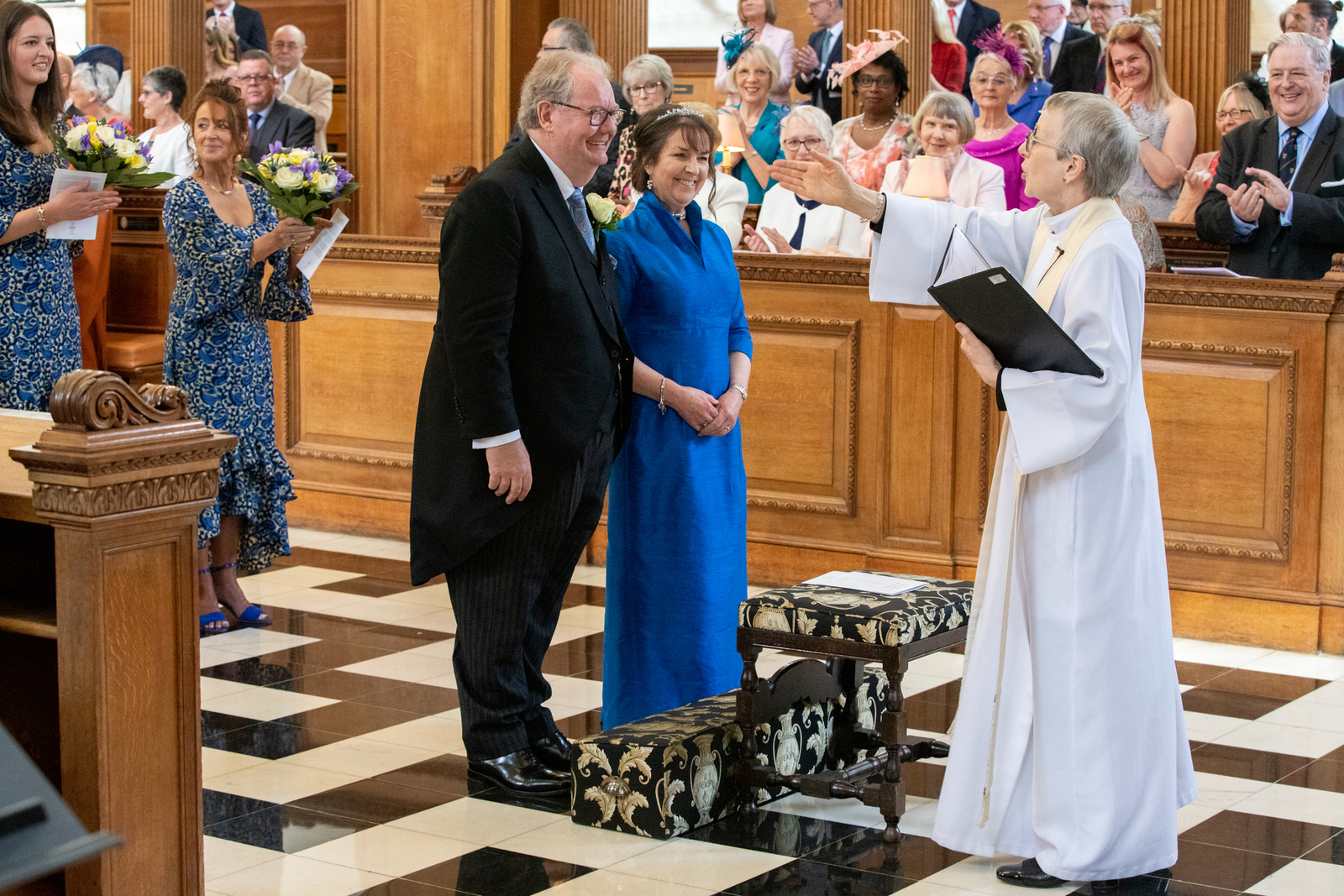 20 May 2023 - What an amazing day - Marian and I tied the knot ! The Revd Canon Dr Alison Joyce conducted our wedding service at St Brides.