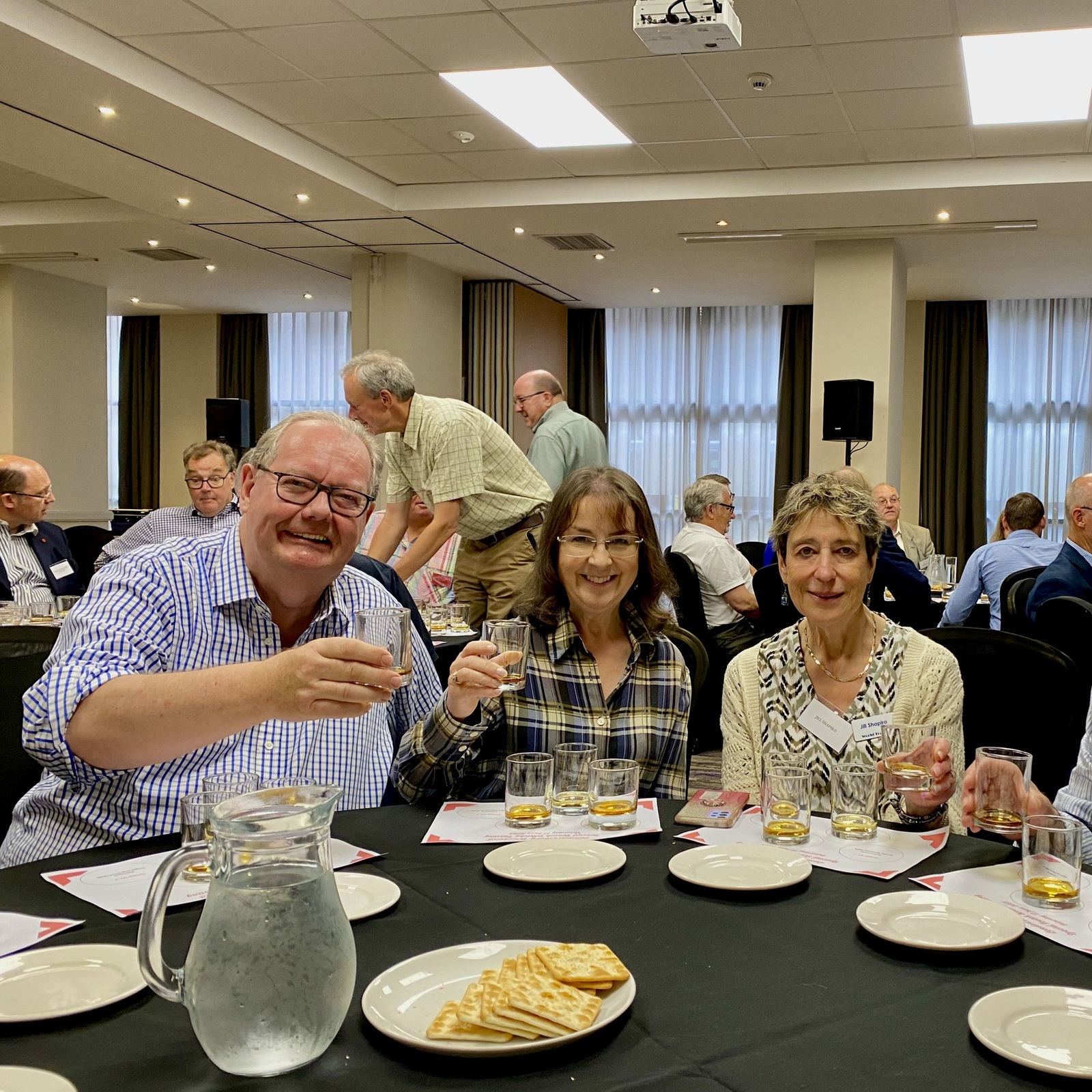 17 June 2023 – Day 2 in Glasgow .... At last …the expertly delivered whisky tasting! 