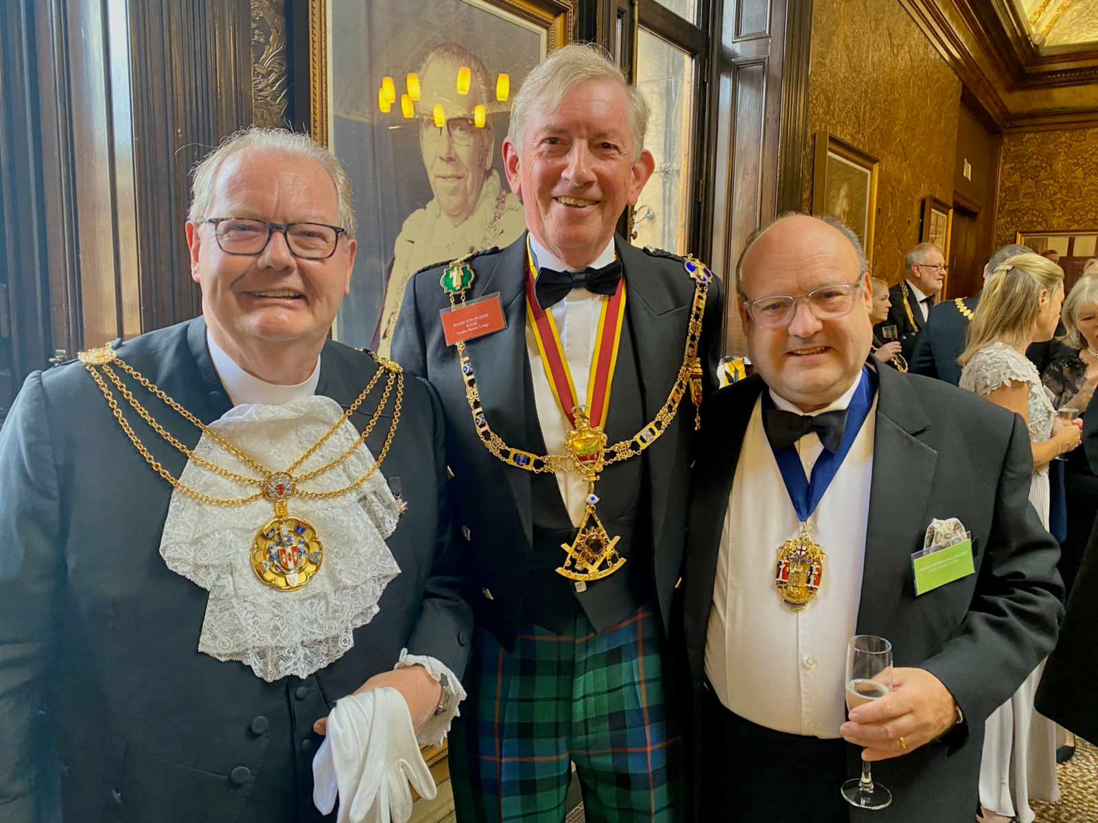 17 June 2023 – Day 2 The evening saw us having the Gala Dinner in the splendid ‘more marble than the Vatican’ City Chambers, home of the Lord Provost and Council of Glasgow. Wow!