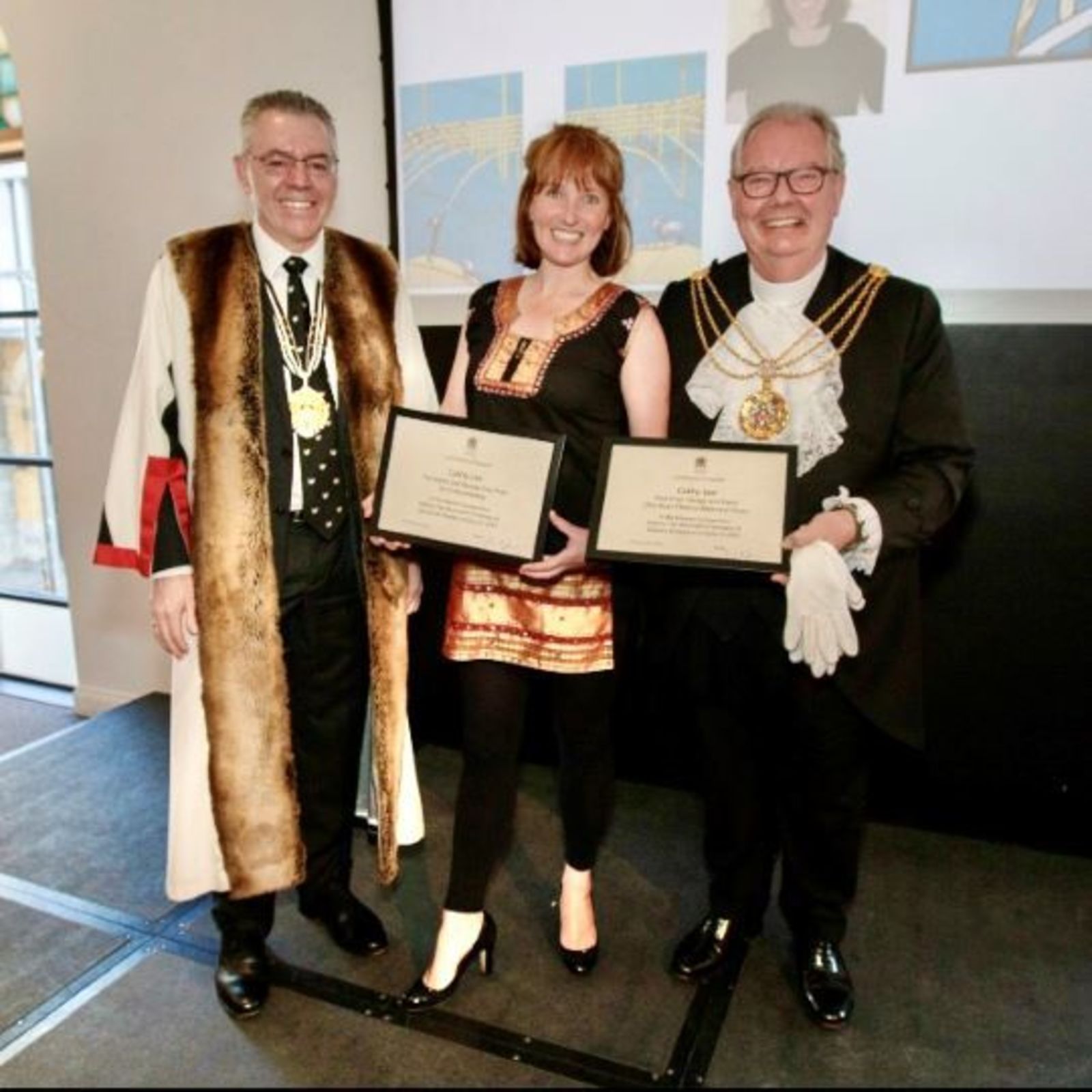 19 June 2023 - As a member of the Glaziers myself, I was delighted to present the awards for some astonishing work at the Annual Stevens Competition.