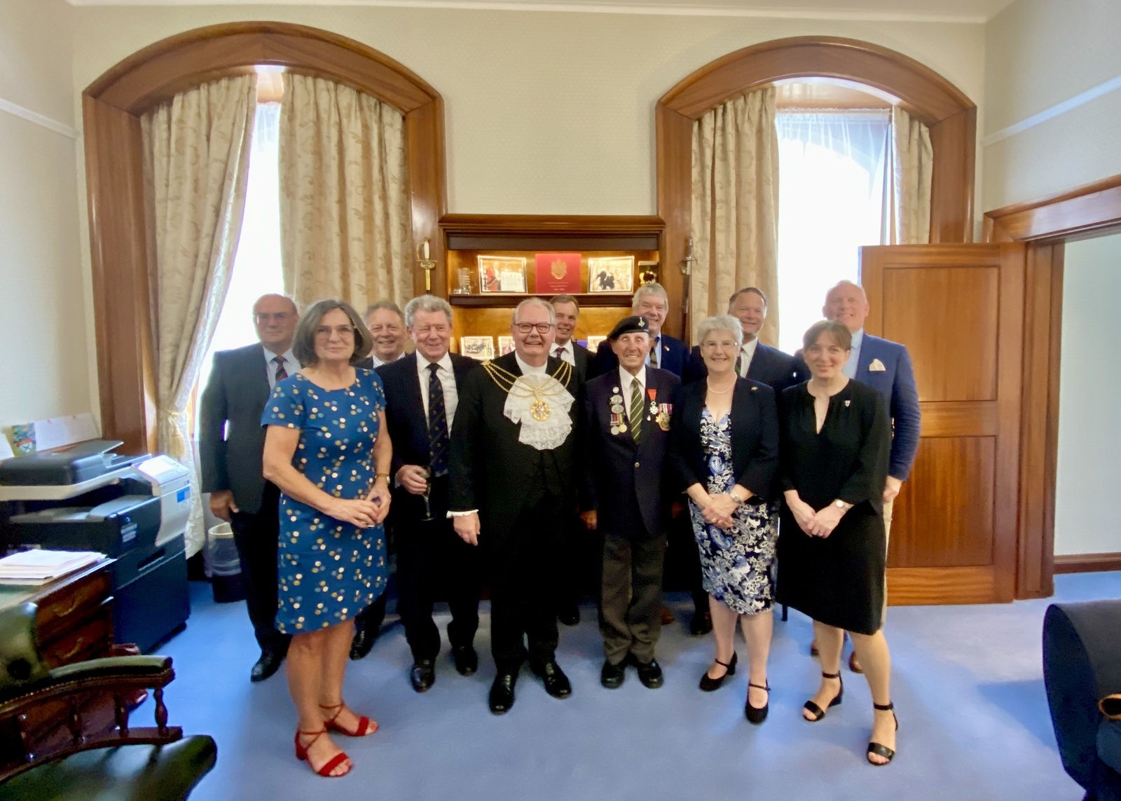 23 June 2023 - To mark UK Armed Forces Day, I held a special lunch with guest of honour Normandy Veteran the extraordinary 98 years young Ken Cook.