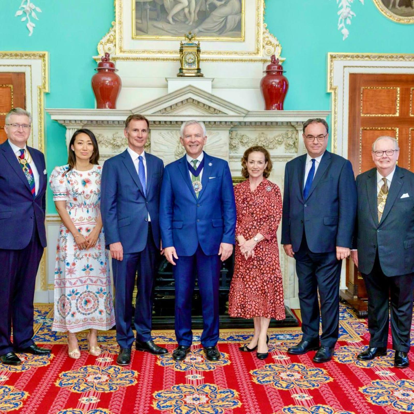 10 July 2023 - Delighted to attend the Financial and Professional Services Dinner at Mansion House.