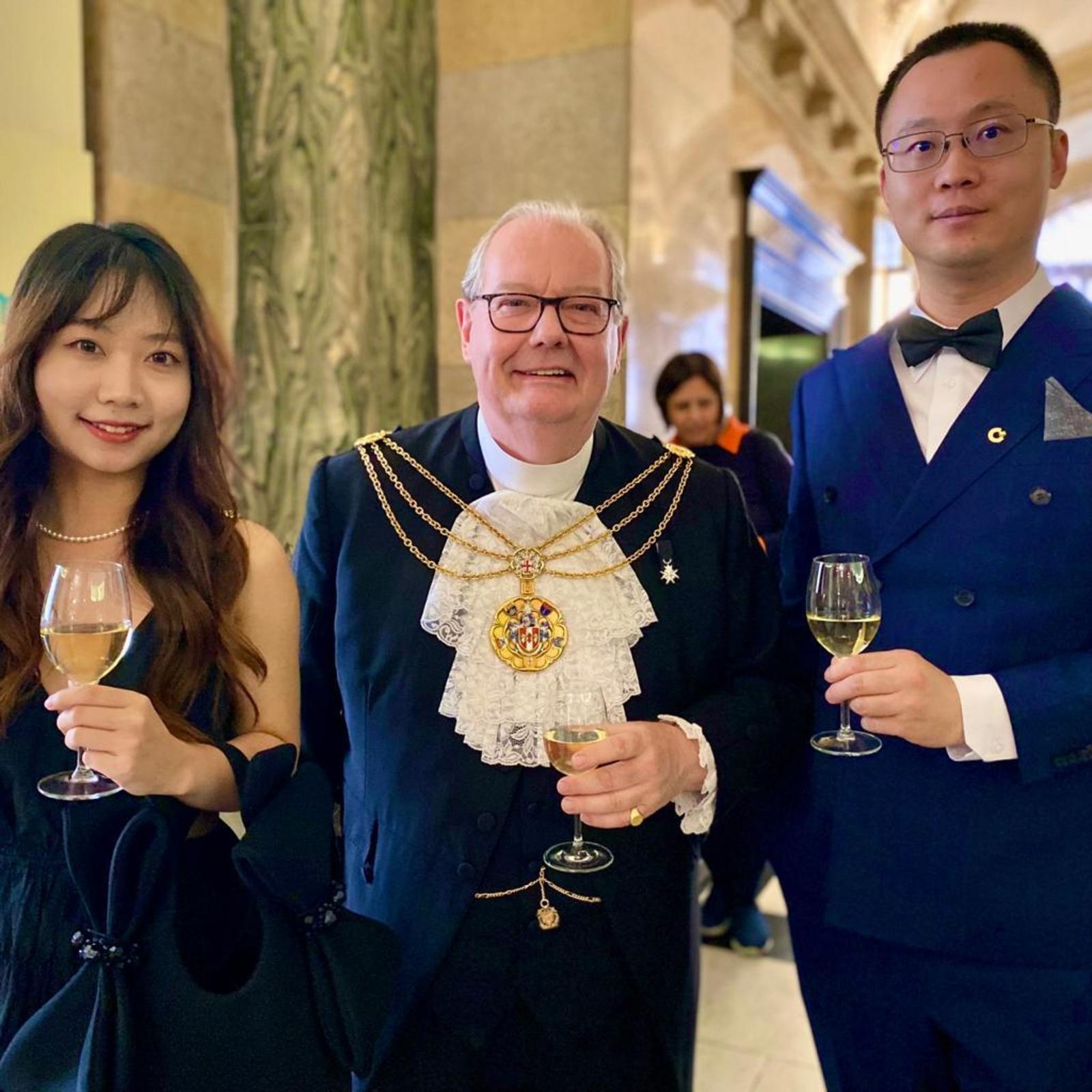20 July 2023 - A lovely evening as The Old Bailey was the backdrop to the Chinese Business Community Reception.