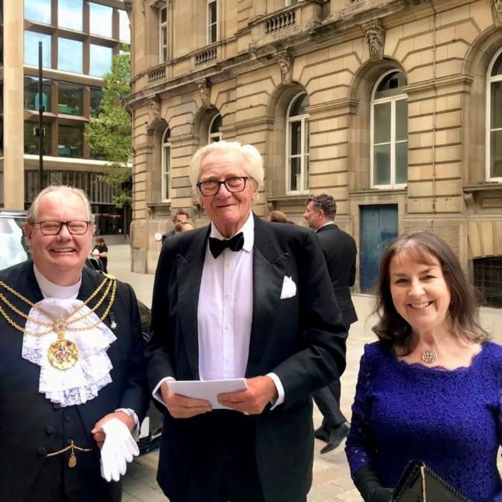 20 July 2023 - At the Marketor’s Civic Dinner, my mother company, great to meet up again with Lord Michael Heseltine who I admitted as an Honorary Freeman when I was Master in 2015.