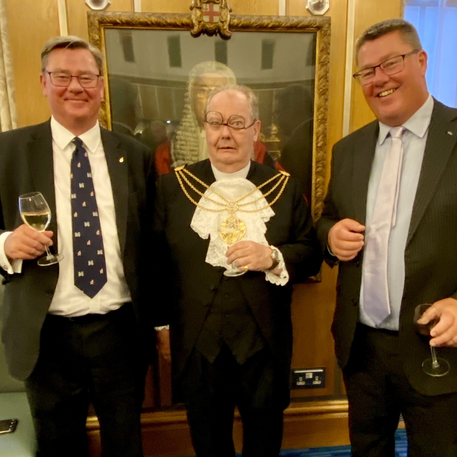 24 July 2023 - Seeing double, as I hosted friends from my Ward Club of Aldgate at the Old Bailey.