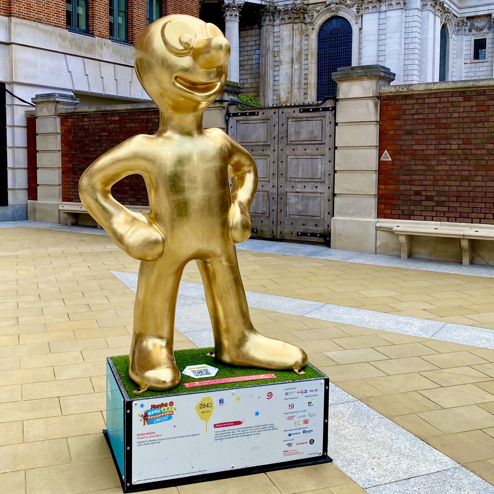 Until the 20th August, 70 individually designed Morphs will form an accessible Art Trail across The City which is step-free and wheelchair-friendly. A first for London!