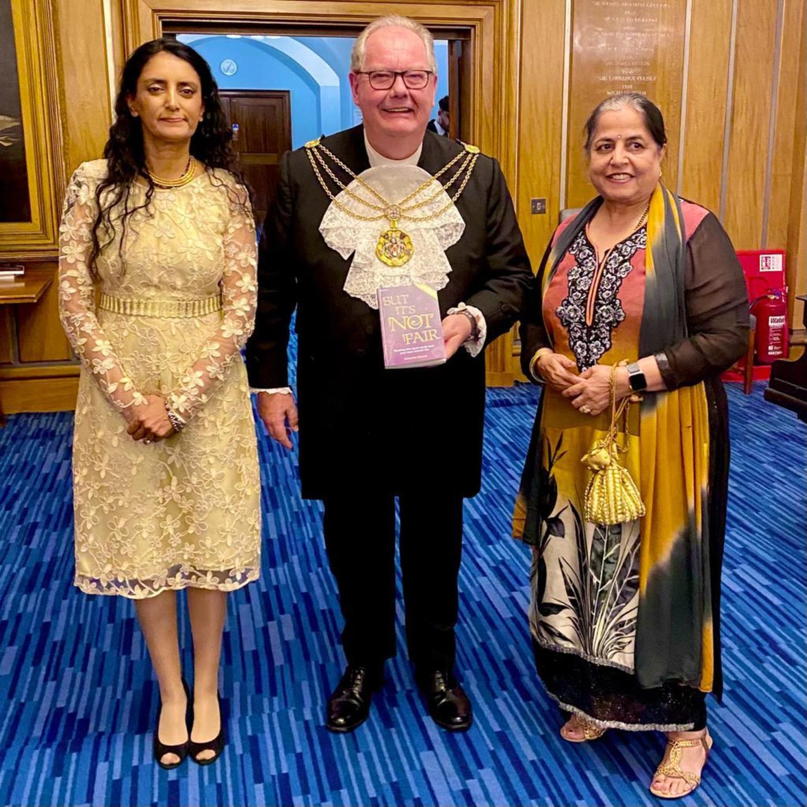 25 September 2023 - Delighted to host the launch of the new edition of ’it isn’t fair’ - the book about forced marriage- on behalf of Freedom, the charity trying to stop FGM, forced marriage and virginity testing abuse of young girls and women.