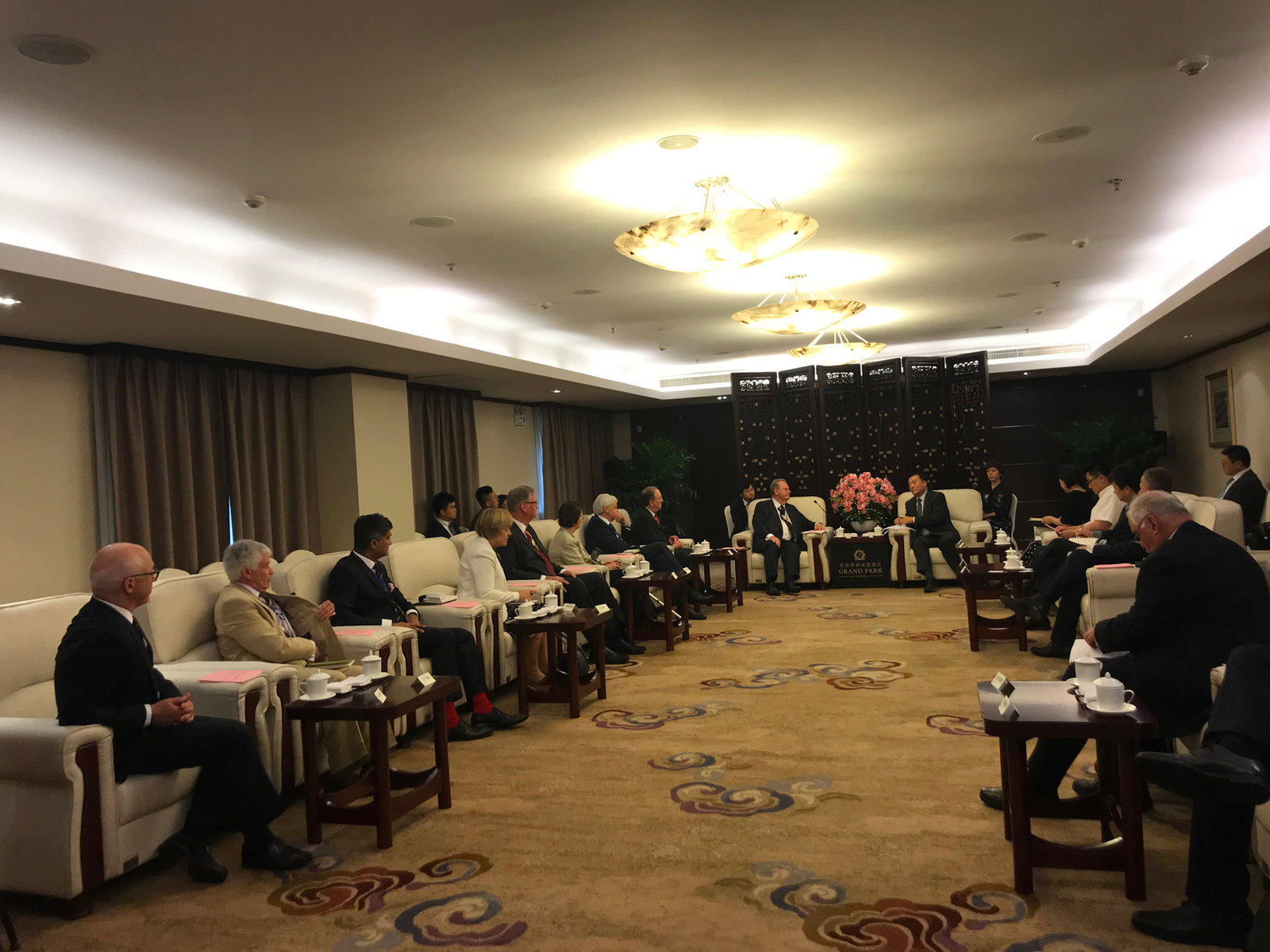 FSG meeting with local government representatives in Xian
