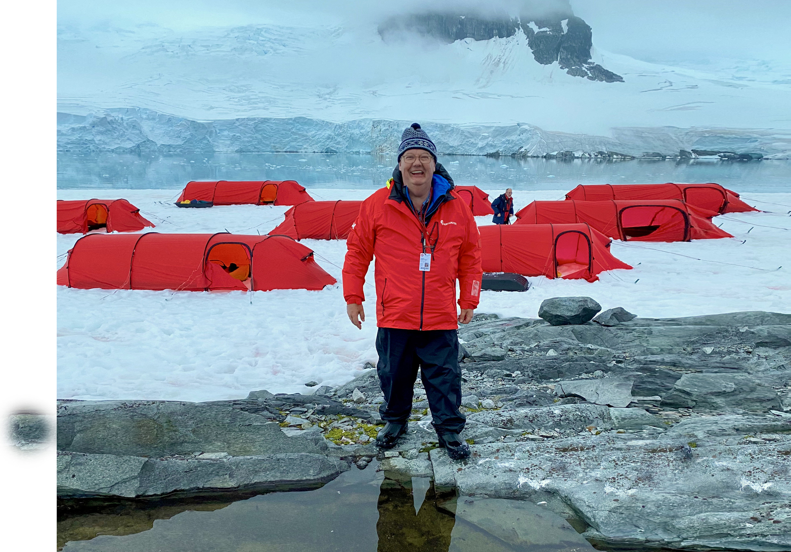 Camping on Antarctica